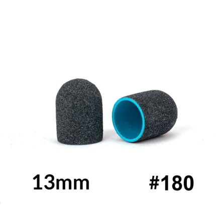 Pedikīra abrazīvi uzgaļi Lux AlleMed Grey 13 mm. 180 griti 10 gab.
