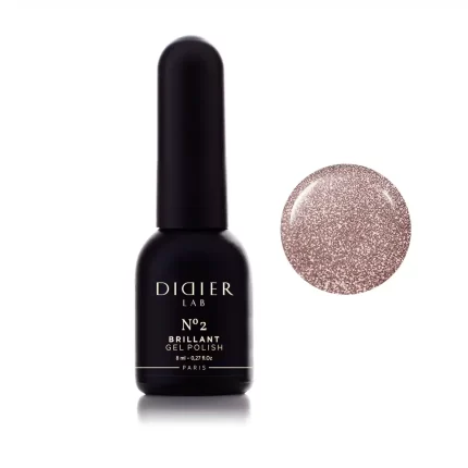 "Didier Lab" gēla nagu laka "Brillant" No2 8ml.