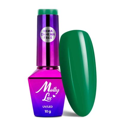Gēla nagu laka Molly Lac Power Flower 10g Nr.728 Hema/di-Hema free