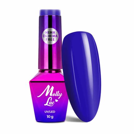 Gēla nagu laka Molly Lac Power Flower 10g Nr.727 Hema/di-Hema free
