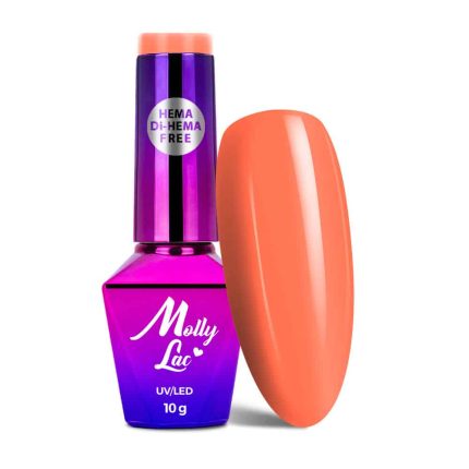 Gēla nagu laka Molly Lac Power Flower 10g Nr.721 Hema/di-Hema free