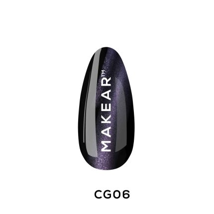 Gēla nagu laka MAKEAR™ 8ml. Cat eye collection Nr.GC06