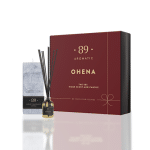 Aromātisks•89• Komplekts: mājas aromāts un palmu vaska svece (Ziemassvētku kolekcija)