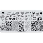 Plāksnīte nagu dizainam Valentine 1