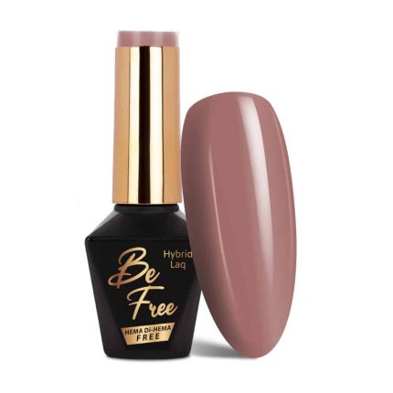 Gēla nagu laka MollyLac BeFree Hema/di-Hema free 10g. Nr.4