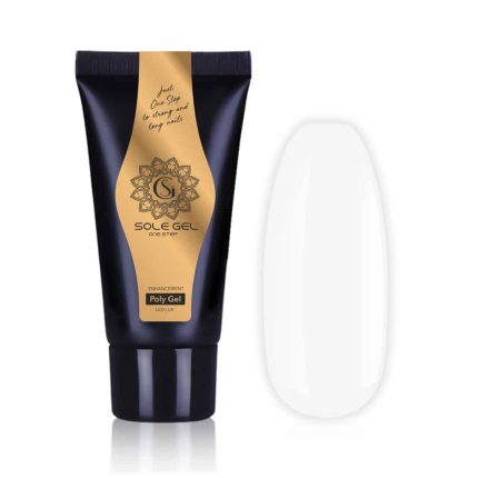 Akrigelis Sole Gel Polygel 30g. WHITE