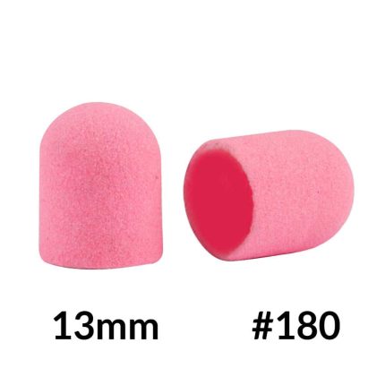 Pedikīra abrazīvi uzgaļi ABS Podo AlleMed Pink 13 mm. 180 griti 10 gab.