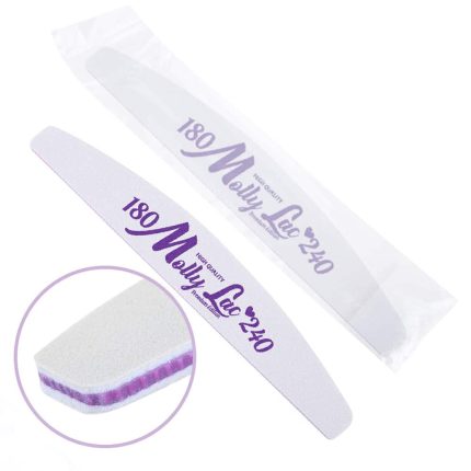 MollyLac nagu vīle drošā iepakojumā pusmēness forma 180/240 smiltis