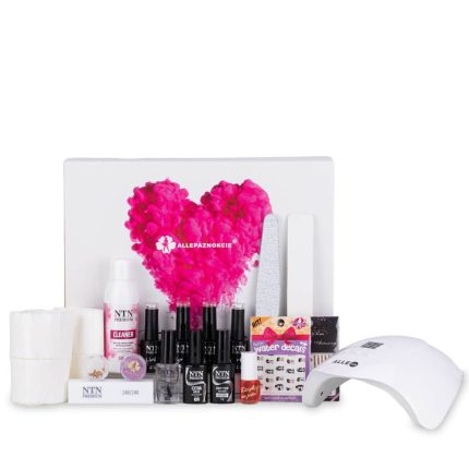 Gēla pulēšanas komplekts NTN Premium "Manicure Box" ar 54W LED lampu