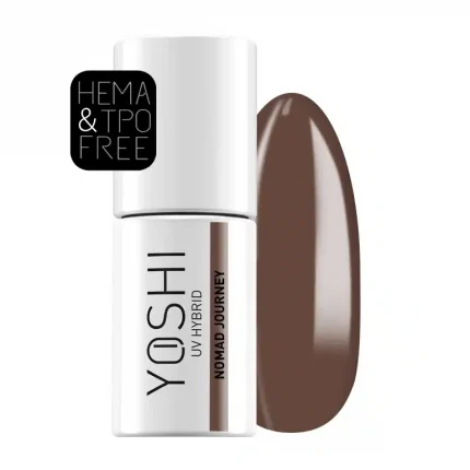 Gēla nagu laka YOSHI UV LED Nomad Journey 6 ml - 136