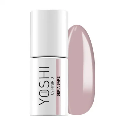 Gēla nagu laka YOSHI UV Hybrid YOSHI Sepia Sake 6 ml - 101