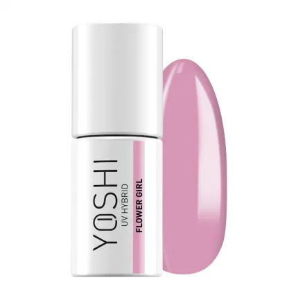 Gēla nagu laka YOSHI UV Hybrid YOSHI Flower Girl 6 ml - 213