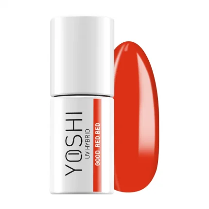 Gēla nagu laka YOSHI UV Hybrid YOSHI Good Red Bed 6 ml - 303