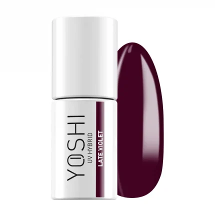 Gēla nagu laka YOSHI UV Hybrid YOSHI Late Violet 6 ml - 315