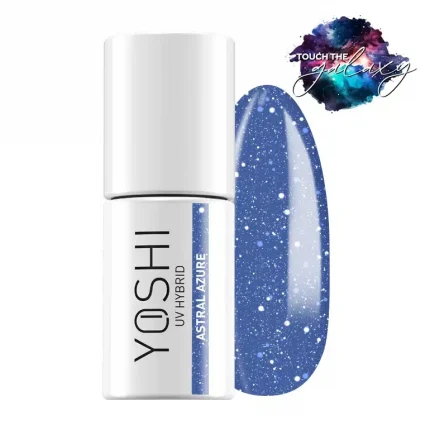 Gēla nagu laka YOSHI UV LED Astral Azure 6 ml - 527
