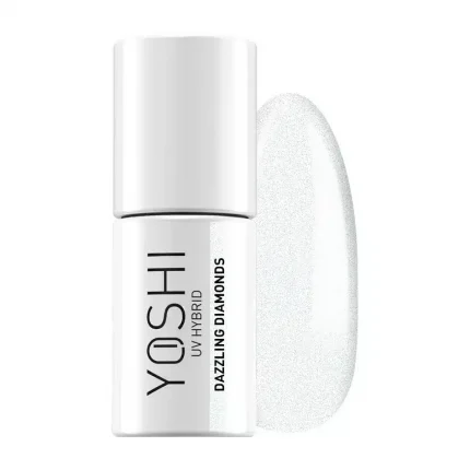 Gēla nagu laka YOSHI UV Hybrid YOSHI Dazzling Diamonds 6 ml - 609