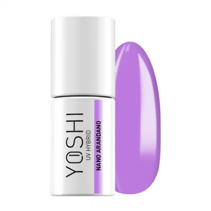 Gēla nagu laka YOSHI UV Hybrid YOSHI Nano Arandano 6 ml - 705