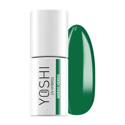Gēla nagu laka YOSHI UV Hybrid YOSHI Nerdo Verdo 6 ml - 707