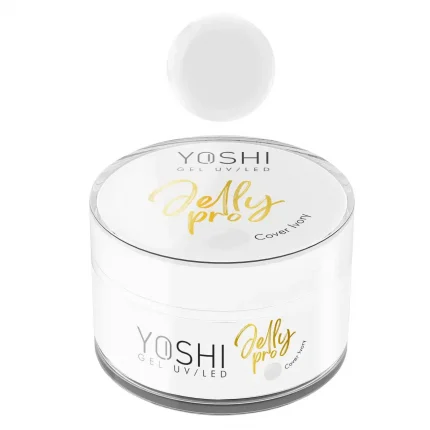 Veidojošais gēls YOSHI Jelly PRO Gel UV LED Cover Ivory 15ml.