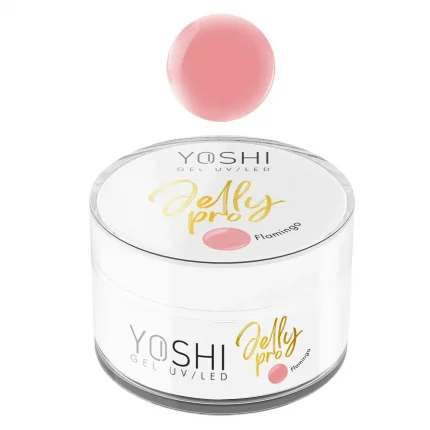 Veidojošais gēls YOSHI Jelly PRO Gel UV LED Flamingo 15 ml