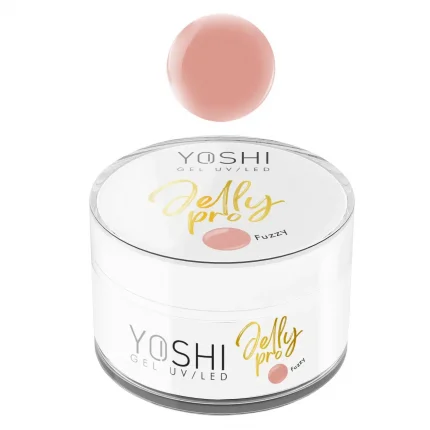 Būvgels YOSHI Jelly PRO Gel UV LED Fuzzy 15 ml