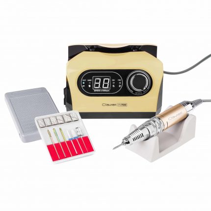 65 W profesionāla nagu urbjmašīna ar ātrumu līdz 30 000 apgr./min FX-720 Gold