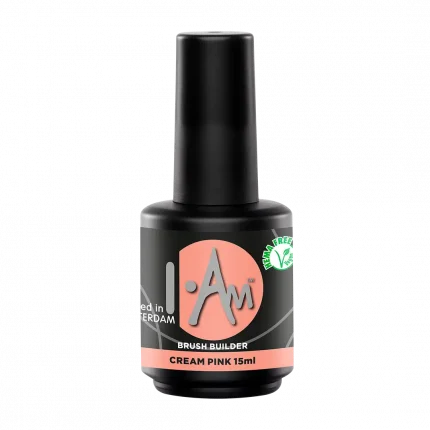 I.Am Brush Builder - bāze/ģelis pudelē, CREAM PINK Hema Free, 15ml.