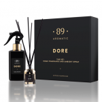 Aromatic•89• Komplekts: DORE mājas aromāts ar kociņām un DORE mājas aromāta aerosols