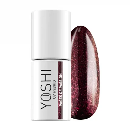 Gēla laka YOSHI UV LED Pages of Passion 6ml. - 167