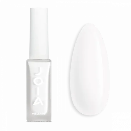 Klasiskā nagu laka Nagu kopšanas laka 4in1 JOIA vegāna, 01 Ideal white, 8ml