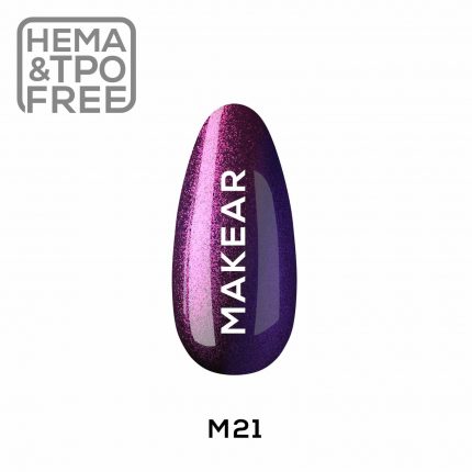 Gēla nagu laka MAKEAR™ 8 ml. Illusion sērija Nr. M21
