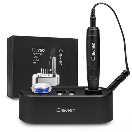 65W profesionāls manikīra/pedikīra frēze līdz 35.000 apgr./min FX-750 BLACK