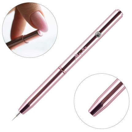 Automātiska mākslas otiņa "Liner Mini Pro Art" rožzelta krāsā Molly Nails, 5 mm, Nr. 5