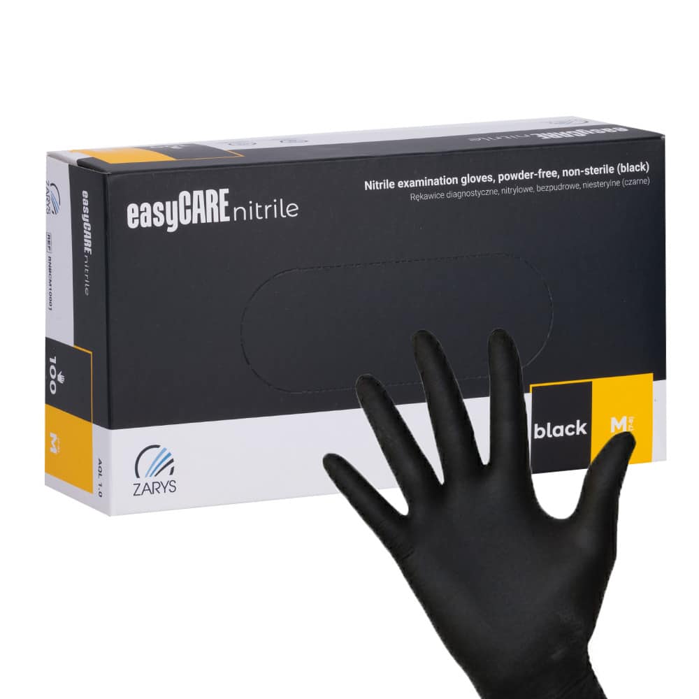 rekawiczki-jednorazowe-nitrylowe-diagnostyczne-i-ochronne-easycare-nitrile-black-rozmiar-m-czarne-100-szt