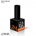 Matēts virsējais slānis Gemely Extra Matte Top, 15 ml