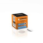 Kerman maināmās pedikīra diska vīles – l, Ø 25 mm, baltas, īpaši izturīgas, mīkstas, 180 gr.