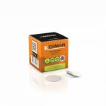 Kerman maināmie pedikīra diska vīles – L, Ø 25 mm, baltas, īpaši izturīgas, mīkstas, 240 gr.
