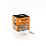 Kerman maināmie pedikīra diska vīles – L, Ø 25 mm, baltas, īpaši izturīgas, mīkstas, 320 gr.