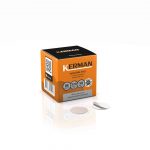 Kerman maināmie pedikīra diska vīles – M, Ø 20 mm, baltas, īpaši izturīgas, mīkstas, 320 gr.