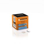 Kerman maināmās pedikīra diska vīles – S, Ø 15 mm, baltas, īpaši izturīgas, mīkstas, 180 gr.