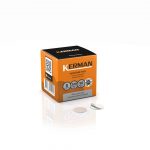 Kerman maināmās pedikīra diska vīles – S, Ø 15 mm, baltas, īpaši izturīgas, mīkstas, 320 gr.