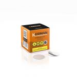 Kerman maināmie pedikīra diska vīles – l, Ø 25 mm, baltas, īpaši izturīgas, mīkstas, 150 gr.