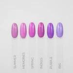 Lumore gēla laka "purple", 9 ml - Image 2