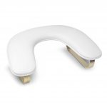 Clavier ovāla īpaši mīksta manikīra roku atbalsts, baltā un zelta krāsā - Image 3