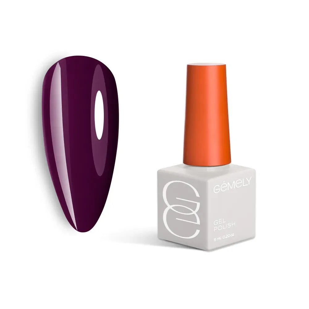 max-color-22-6 Gēla nagu laka Gemely Max color 043, 6ml - Image 1