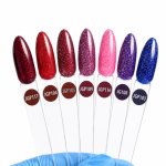 Jelly Gelly gēla laka fuchsia flash 12ml tpo free - Image 2