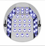 60w uv/led bezvadu uzlādējama lampa CLAVIER PREMIUM IQueen Charge - Image 2